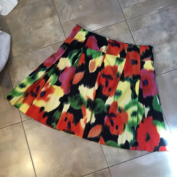 Ginger Pleated Side Zipper Skirt main image 1
